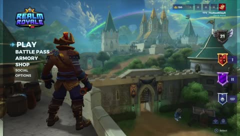 Realm Royale.Trying to get a 20 bomb