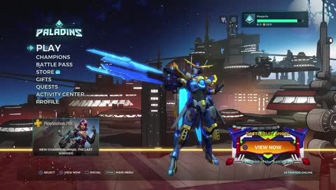 Playing paladins the 2 time !