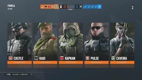 Siege 6 rainbow