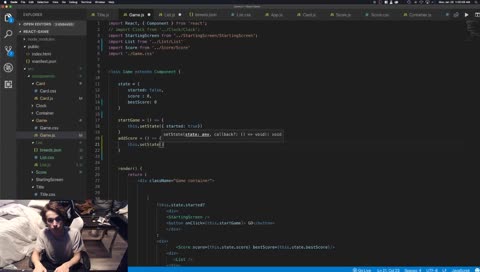 Learning ReactJS - Building a game