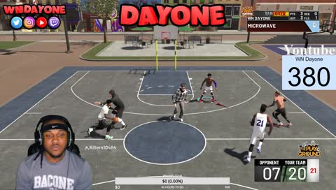 98 OVR! (Mascot) King Of 3s! @WNDayone On All Socials!
