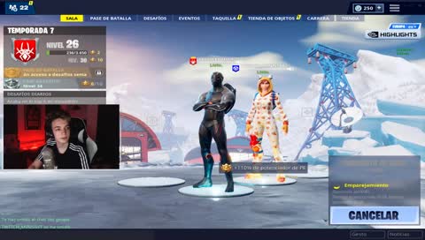 fortnite de chilling una horita