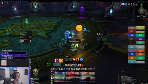 [Ele Shaman] | Night 3 Heroic | Sorry for the noise... | Where's Cham?