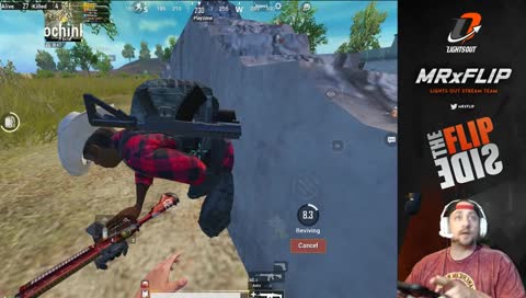 Flip and Grimes Eating Chicken  - PUBG MOBILE