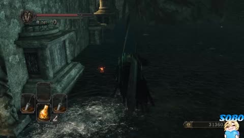 Dark Souls II: SotFS [First Time] - With a sword this big, you have to use two hands