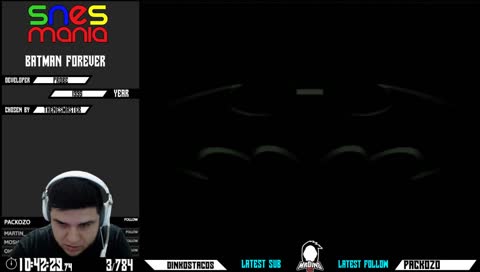 #SNESMania - 4/783 Batman Forever! Lets finish this forever and ever!