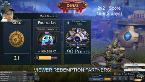 !giveaway [Top 100 GM] 2v2s !rewards