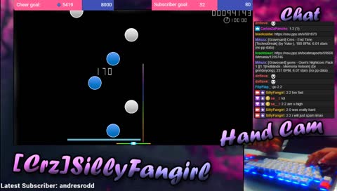 [Crz]SillyFangirl #14 / #1 BR - derusty stream, send me 4k maps owo