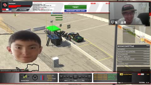 iracing broke so we hangout