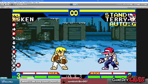 Pocket Fighter EX Live Game Development! w/ Marc