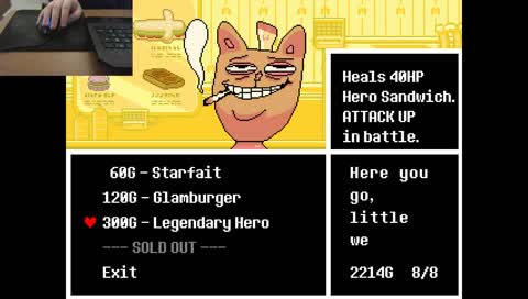 Undertale with just my thumb [G route] | !undertalebinds