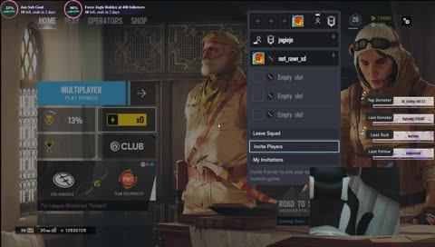 Overwatch and some Seige, like always. [Get JJ 400 friends]