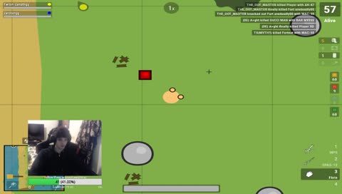 Come watch me die!