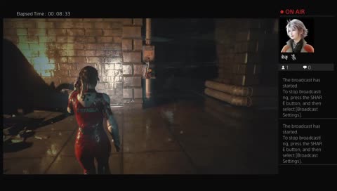 claire flashight glitch
