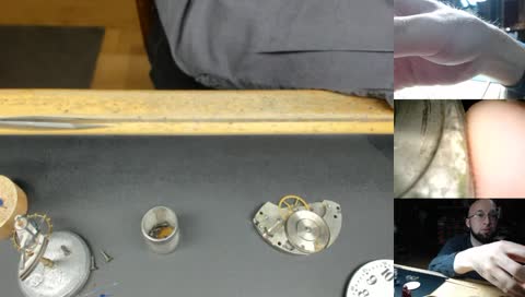 Watch repair: Lord Elgin wrist watch and Hampden pocket watch AMA