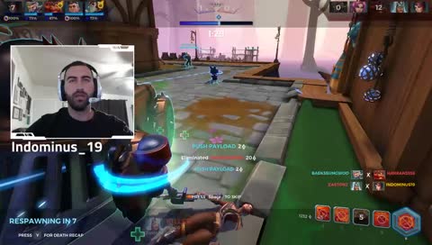 Trying out Paladins while we wait for fortnite