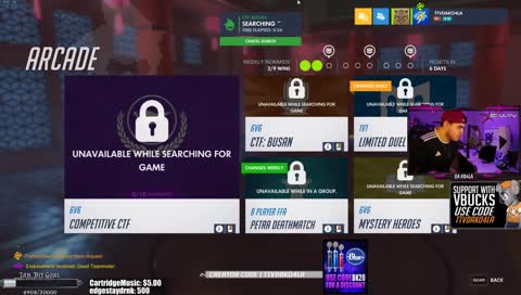 lunar box farming (kraken hunting later)| gfuel !giveaway | sub goal 58/65