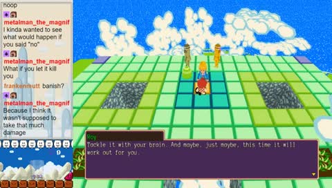 [Epilepsy Warning] Got some food and still playing YIIK -  Why God Edition