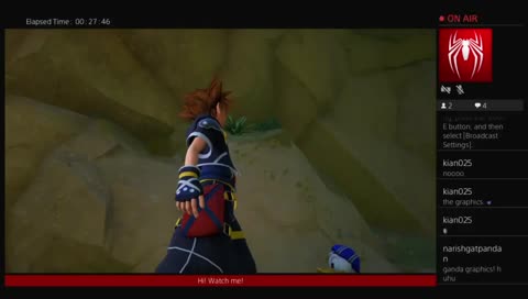 Live PS4 Broadcast
