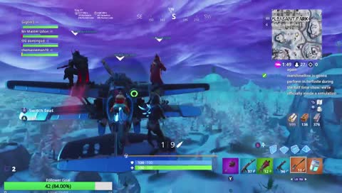 Geoff finally hits a shot