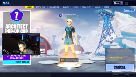 New Sweaty Pop Up Cup | @HaaanChristian on Twitter & IG