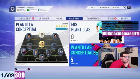 FIFA 19 - REACCIONANDO A PLANTILLA DE SUBS