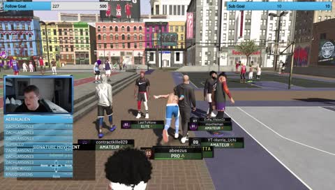 Pro 2k player carries viewers in park