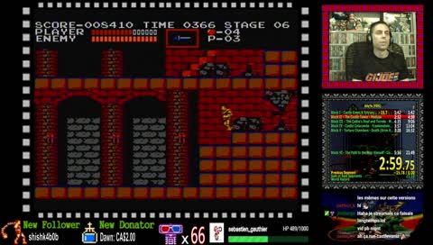 Castlevania (FDS) PBAttempt & CV1 Sub12