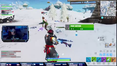 (!patch)fixed ping?!?!? Unvaulted Suppressed smg!!! my fav! Instagram/Twitter/facebook! @fatalxwar  back to fortnite grind 100% motivated