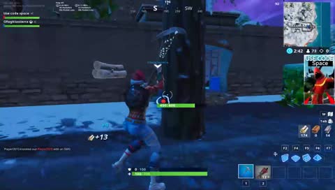 Fortnite with Sierra! Kinda sad lmao