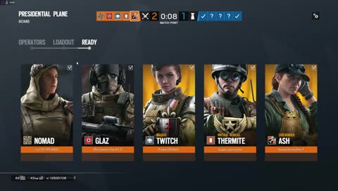 Arcobaleno sei assedio a tarda notte