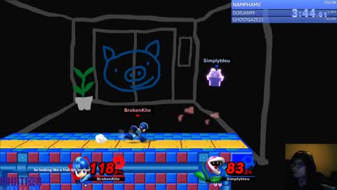 Piranha Plant :o eat ur veggies (Stream T, TH, & F @ 6pm CT)