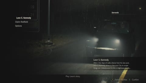 Resident evil 2 Leon A Playthrough