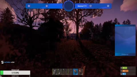 First time properly streaming!! Rust solo grind.