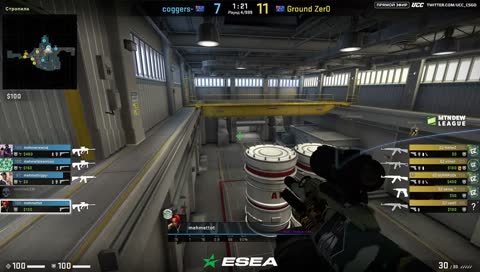 (RU) ESEA MDL Season 30 Australia | PopoutBoyz vs Ground Zero | bo1 | by @goldenjim