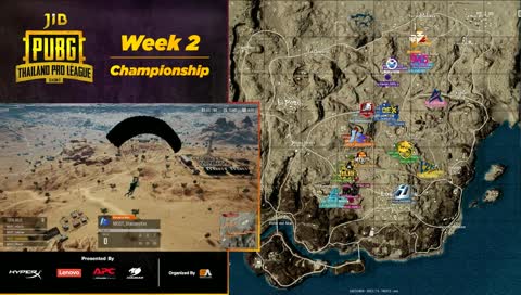 [LIVE] JIB PUBG Thailand Pro League Season 2 Championship Week 2