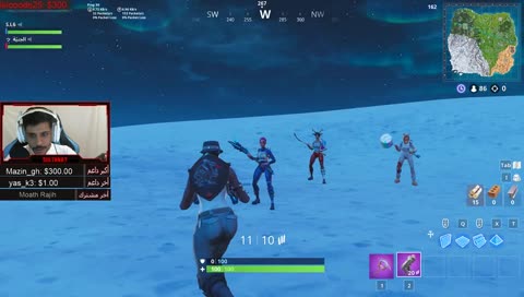 فورتنايت l سكواد عشوائي