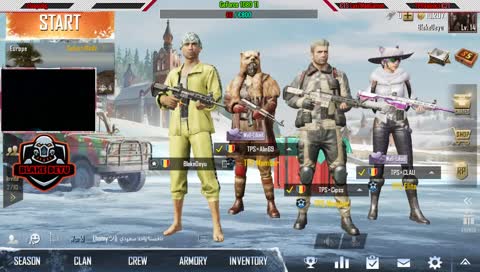 {LIVE} 🔴[RO/EN] PUBG Mobile TPS Squad Europe !