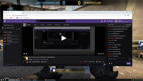 SİS E-SPOR CS:GO TURNUVASI YARI FİNAL !!!