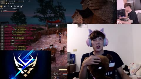 我們一起學貓叫 一起哇...........