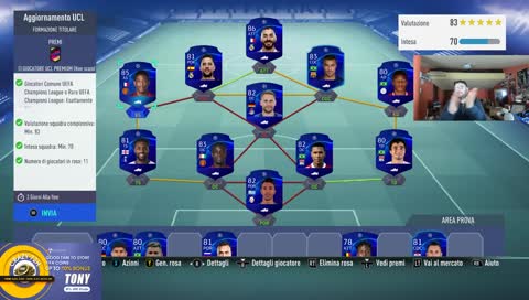 50 PACK AGGIORNAMENTO UCL SERATA INFINITA