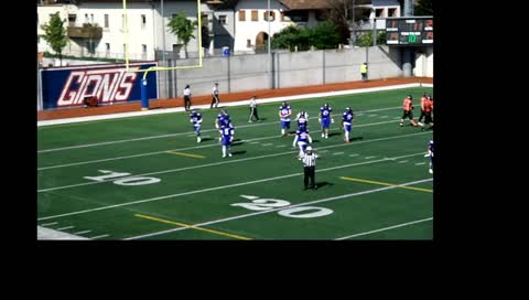 Streaming mobile di giantsbolzano