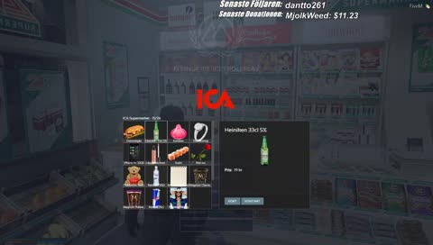 Ramlar rakt in i glasrutan LUL 