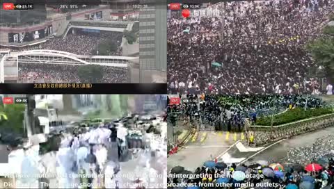 2019 Hong Kong anti-extradition bill protest live