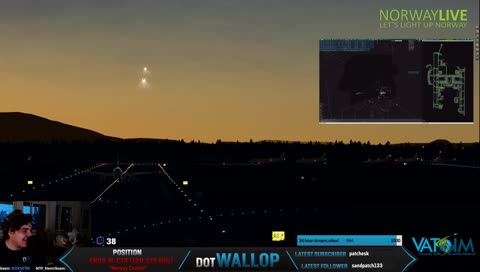 [VATSIM ATC] Livestream from Norway Live event! | Norway Control