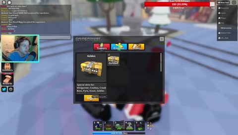 homie gets da best golden tower