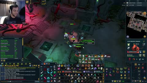 Old man can't click on a mob