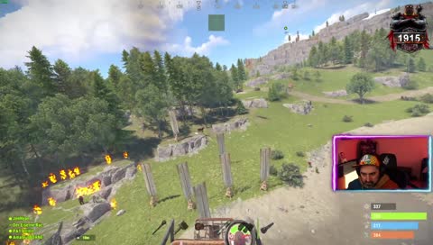 Voll von der seite rein gekutschert