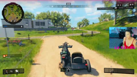 Shot the ground and vehicle