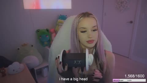 finger flutters and kisses